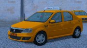 Renault Logan Яндекс Такси (2012-2015) для GTA San Andreas миниатюра 1