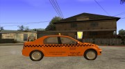 Dacia Logan Taxi Buceg for GTA San Andreas miniature 5