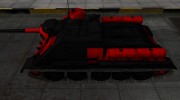 Черно-красные зоны пробития СУ-100 для World Of Tanks миниатюра 2
