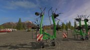 Пак сеноворошилок Tedder for Farming Simulator 2017 miniature 2
