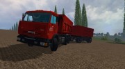 КамАЗ 65115 для Farming Simulator 2015 миниатюра 1