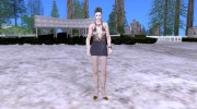 M.M.B.I Excella (in mini skirt) для GTA San Andreas миниатюра 5