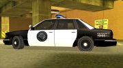 1992 Chevrolet Police LSPD /LAPD Sa Style for GTA San Andreas miniature 2