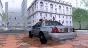 Ford Crown Victoria 2003 NYPD White for GTA San Andreas miniature 3