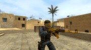 Default AK-47 *GOLD* skin! New texture! для Counter-Strike Source миниатюра 5