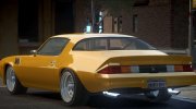 Chevrolet Camaro 70S для GTA 4 миниатюра 4