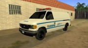 Ford E-350 Police para GTA San Andreas miniatura 1