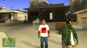 Футболка моего канала HD for GTA San Andreas miniature 4