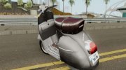 Vespa 180SS для GTA San Andreas миниатюра 3