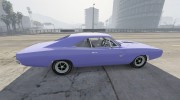 1970 Dodge Charger RT 1.0 for GTA 5 miniature 7