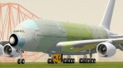 Airbus A380-800 F-WWDD Not Painted for GTA San Andreas miniature 1