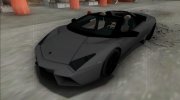 2009 Lamborghini Reventon Roadster FBI para GTA San Andreas miniatura 4
