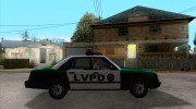 LVPD Police Car para GTA San Andreas miniatura 5