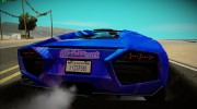 Lamborghini Reventon Black Heart Edition para GTA San Andreas miniatura 3
