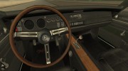 Dodge Charger RT HEMI 1968 для GTA San Andreas миниатюра 6