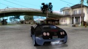 Bugatti Veyron Super Sport final para GTA San Andreas miniatura 3