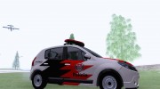 Renault Sandero Policia para GTA San Andreas miniatura 4