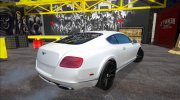 Bentley Continental GT Mk2 для GTA San Andreas миниатюра 4