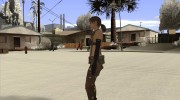 Skin HD Quiet (MGSV) v2 for GTA San Andreas miniature 15