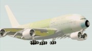 Airbus A380-800 F-WWDD Not Painted для GTA San Andreas миниатюра 21