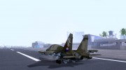 Sukhoi SU-34 Dutch/Nederlandse Skin для GTA San Andreas миниатюра 2