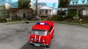 УАЗ Пожарка для GTA San Andreas миниатюра 1