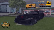 Dodge Viper SRT-10 ACR TT Black Revel для GTA 3 миниатюра 1