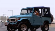 Toyota Land Cruiser J40 1980 для GTA San Andreas миниатюра 2