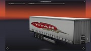 Titan Trailer для Euro Truck Simulator 2 миниатюра 4