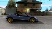 Pagani Zonda Tricolore V1 для GTA San Andreas миниатюра 5