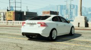 Unmarked Volvo S60 for GTA 5 miniature 3