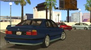 BMW E34 M5 1991 для GTA San Andreas миниатюра 2