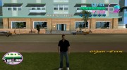 Черная рубаха для GTA Vice City миниатюра 1
