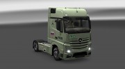Скин для Mercedes Actros2014 (RCG) for Euro Truck Simulator 2 miniature 3