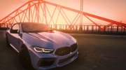 2021 BMW M8 F91 Competition Convertible для GTA San Andreas миниатюра 1
