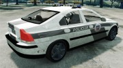 Latvian Police Volvo S60R [ELS] for GTA 4 miniature 5