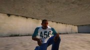Футболка в стиле сериала Игра в кальмара for GTA San Andreas miniature 3