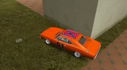Dodge Charger 1969 General Lee for GTA Vice City miniature 2