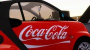Smart ForTwo Coca-Cola Worker для GTA San Andreas миниатюра 5