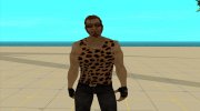 Postal dude в леопардовой майке para GTA San Andreas miniatura 1
