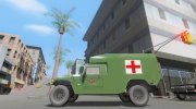 Hummer H-1 Скорая Помощь ВСУ para GTA San Andreas miniatura 3