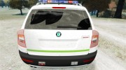 Lithuanian Police Skoda Octavia Scout [ELS] for GTA 4 miniature 4