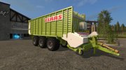Прицеп-подборщик Claas Cargos 9600 версия 1.0.0.0 for Farming Simulator 2017 miniature 3