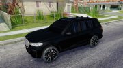 BMW X7 M50D 2020 для GTA San Andreas миниатюра 1