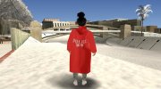 Girl in winter coat para GTA San Andreas miniatura 4