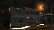Winter OG Loc House для GTA San Andreas миниатюра 11
