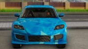 Mazda RX-8 VeilSide Blue Star para GTA San Andreas miniatura 2