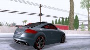 Audi TT RS 2013 для GTA San Andreas миниатюра 3