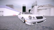 Mercedes-Benz W210 E55 для GTA San Andreas миниатюра 6