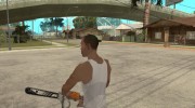 Бензопила para GTA San Andreas miniatura 3